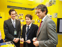 Imagen que muestra el mostrador de OHL en la Feria Ibérica de la Construcción