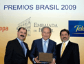Imagen del presidente, Juán-Miguel Villar Mir, galardonado con la meción al Mejor Empresario del Año en los Premios Brasil 2009