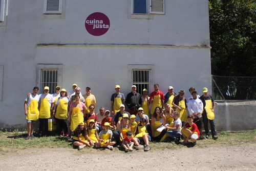 16.07.22 Voluntarios OHL Barcelona Organiza El Primer Taller De Cocina