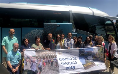 19.07.12 Voluntarios OHL En Camino De Santiago Down Madrid