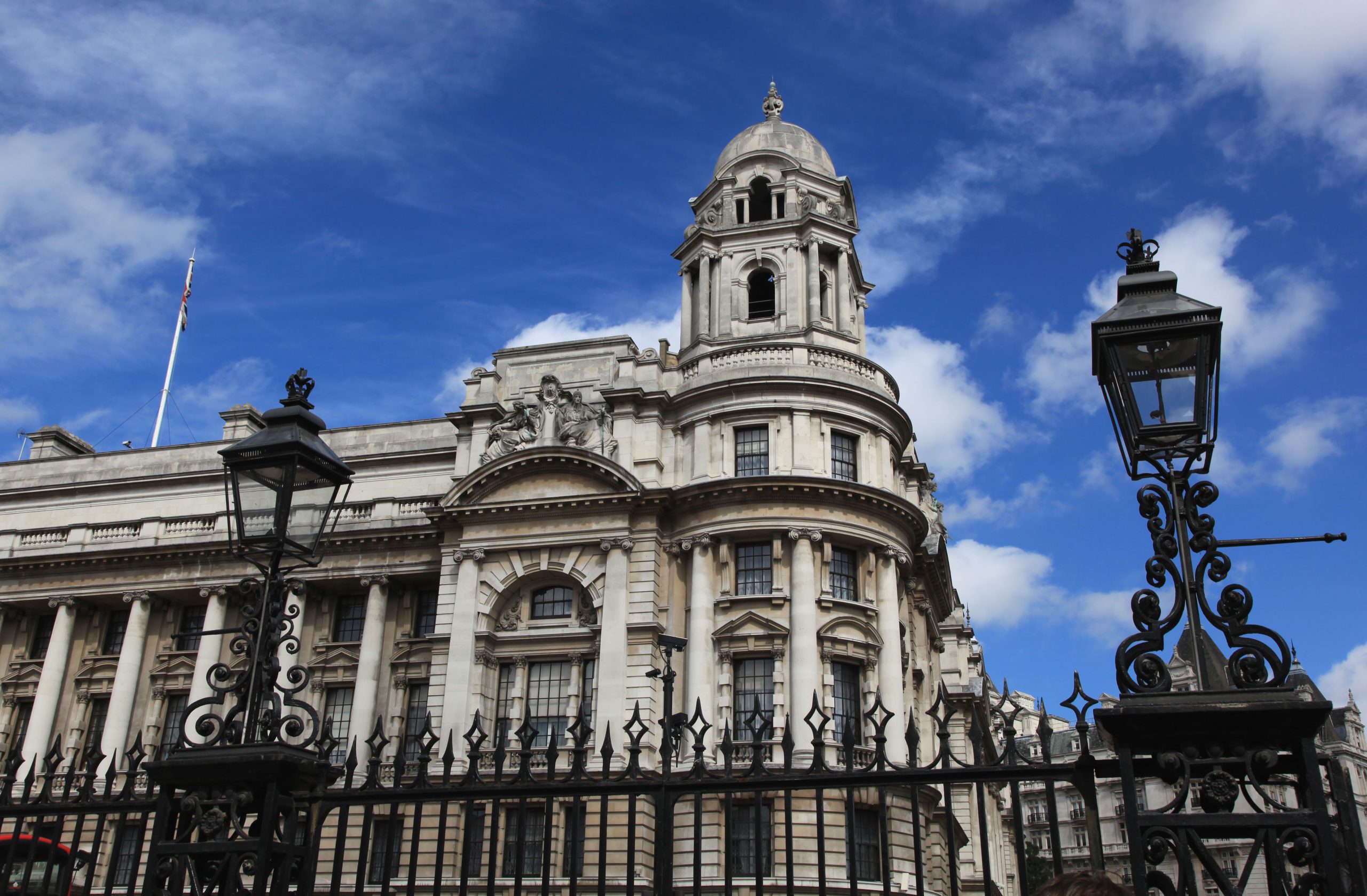 BE742X The Old War Office, Horseguards Avenue, Whitehall, Westminster, London.. Image shot 2009. Exact date unknown.