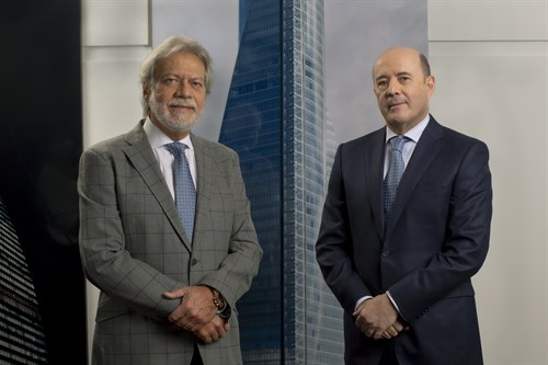 Luis Amodio y José Antonio Fernández Gallar, presidente y CEO de OHL