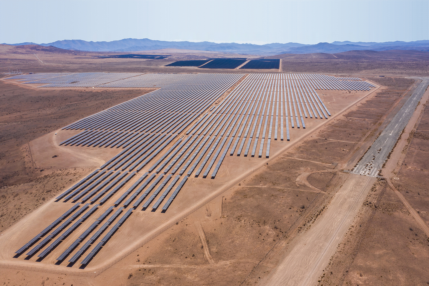 Planta fotovoltaica La Huella. Chile