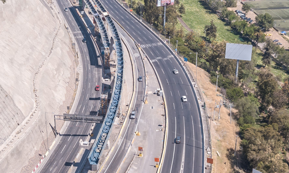 Americo Vespucio Highway.
