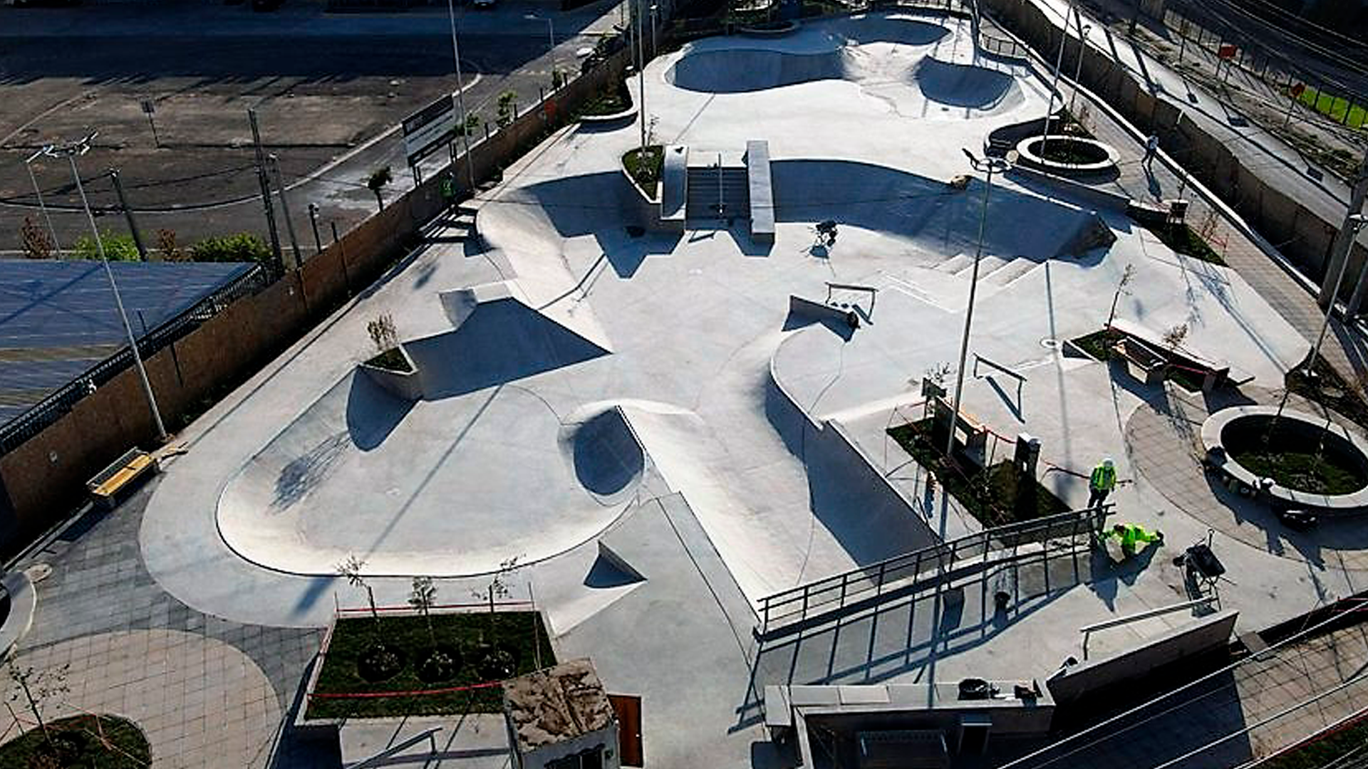 Skatepark en Huechuraba