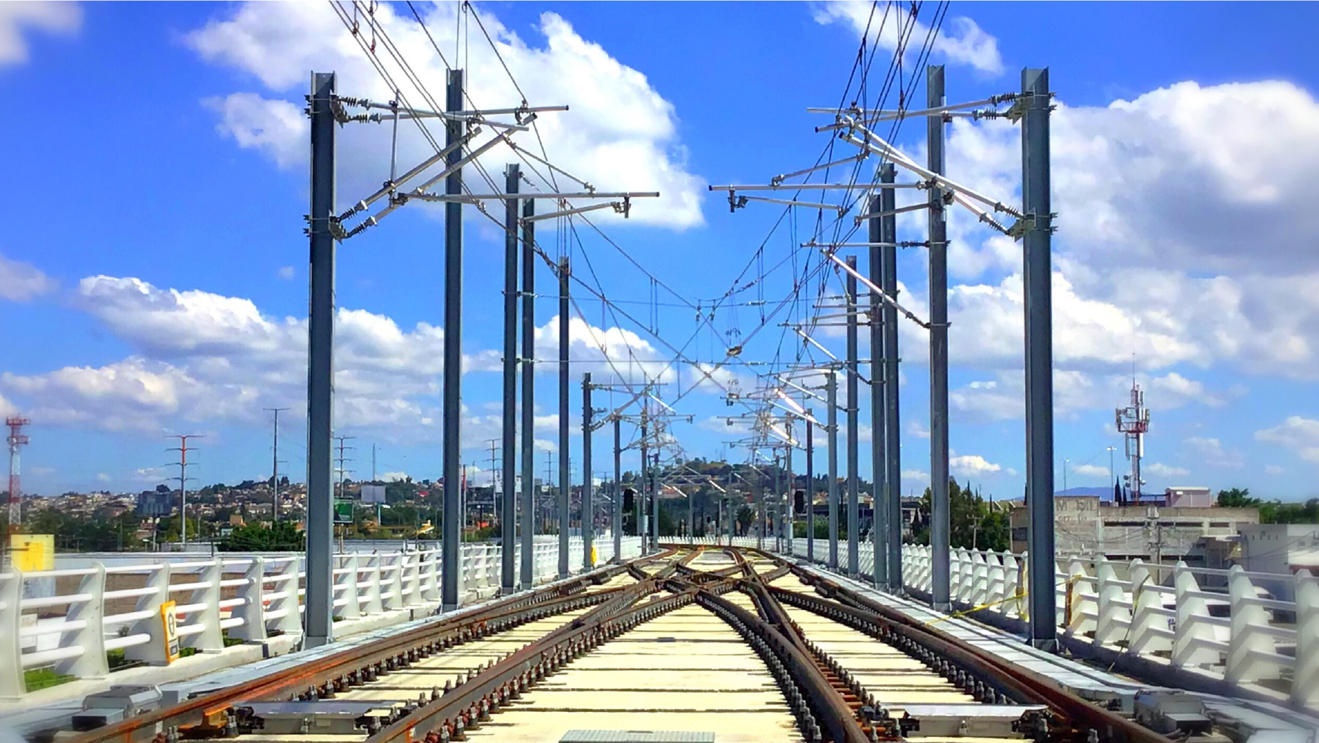 Guadalajara Light Railway in Mexico.